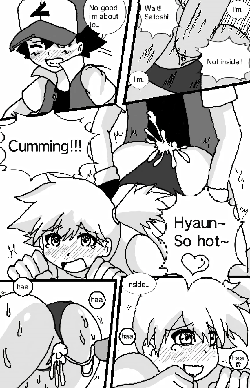 Kasumi and Satoshi porn comic picture 8