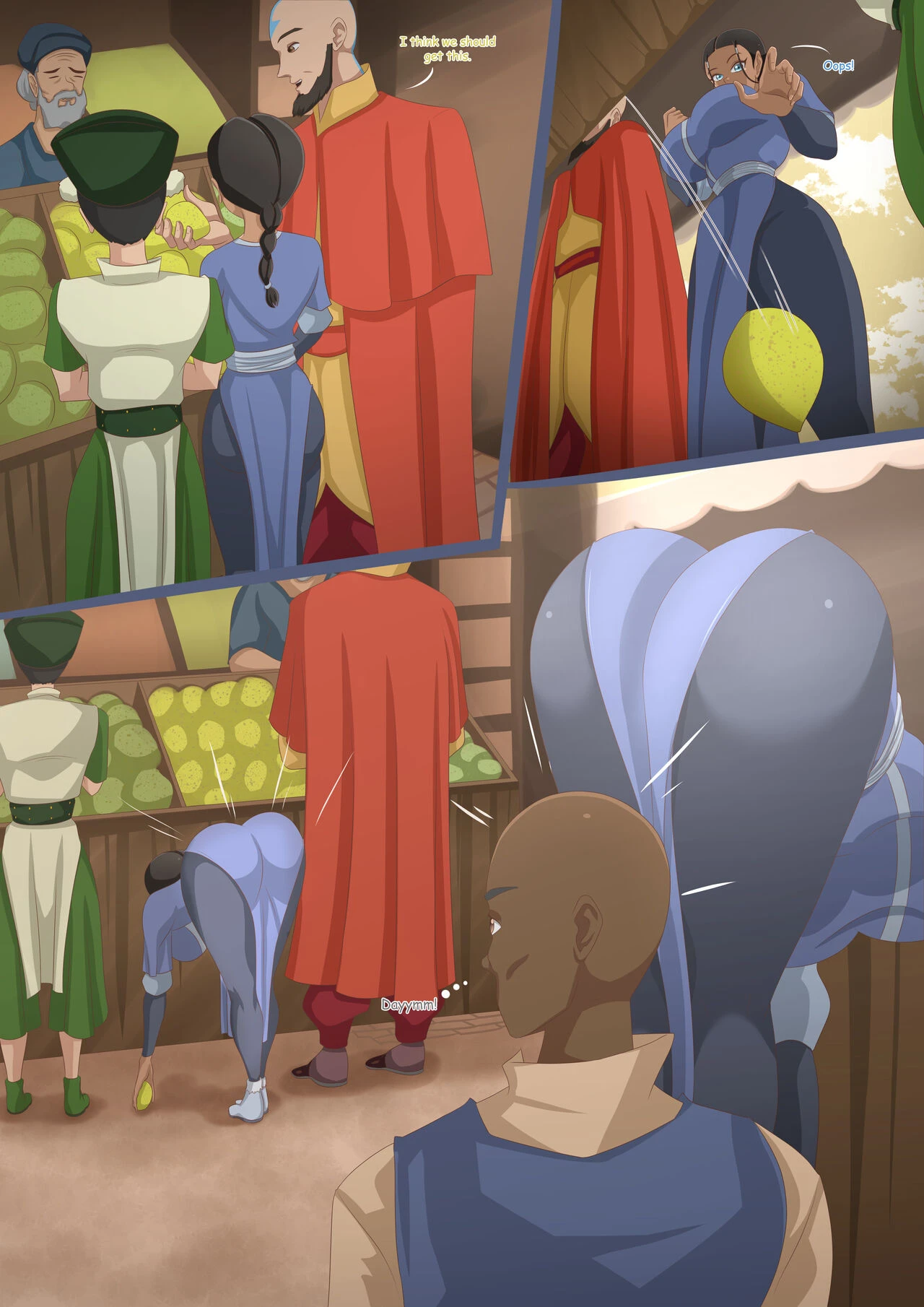 Katara's Lust for Pleasure porn comic picture 3