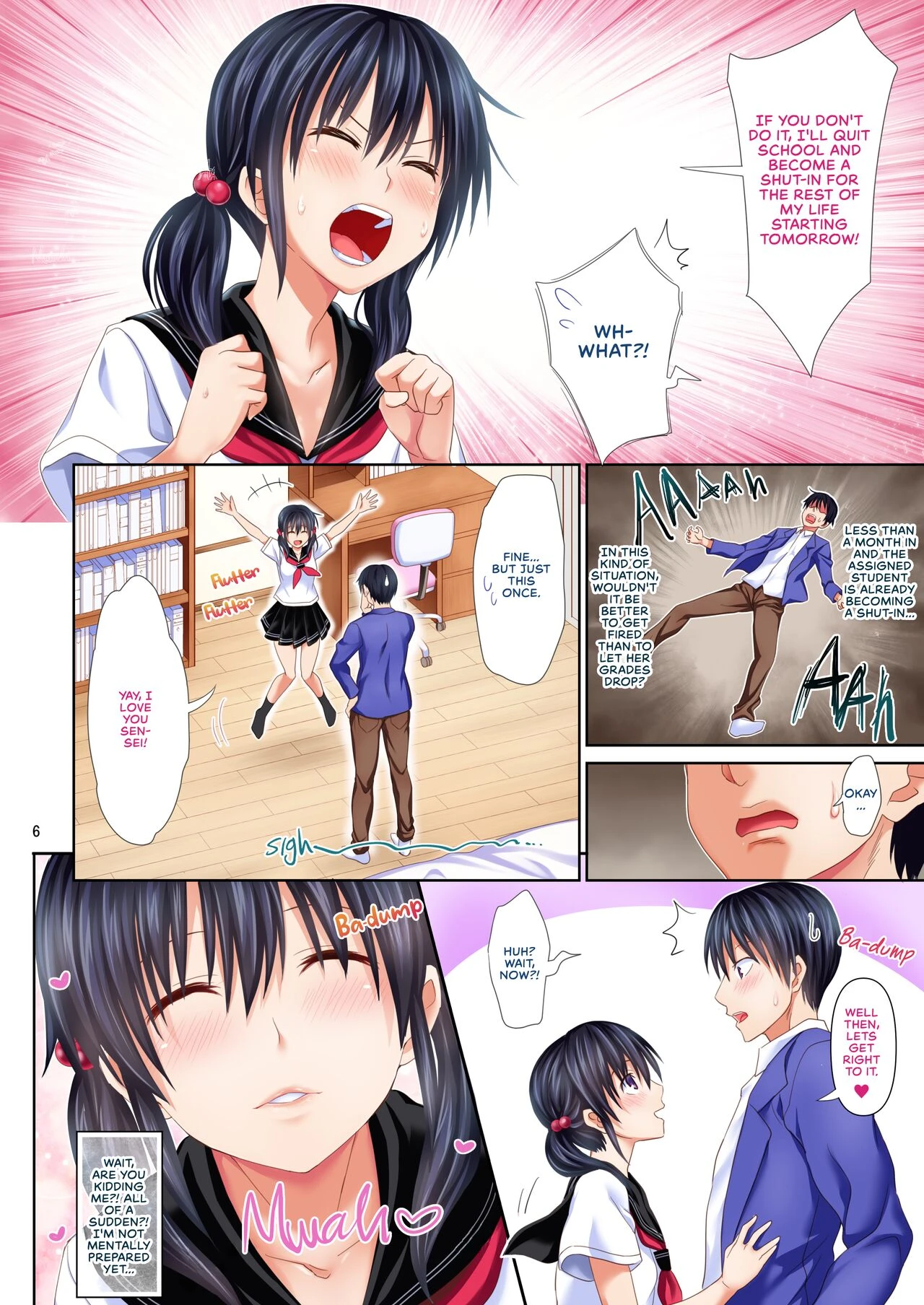 Katekyo de Try | Try With Tutor porn comic picture 5