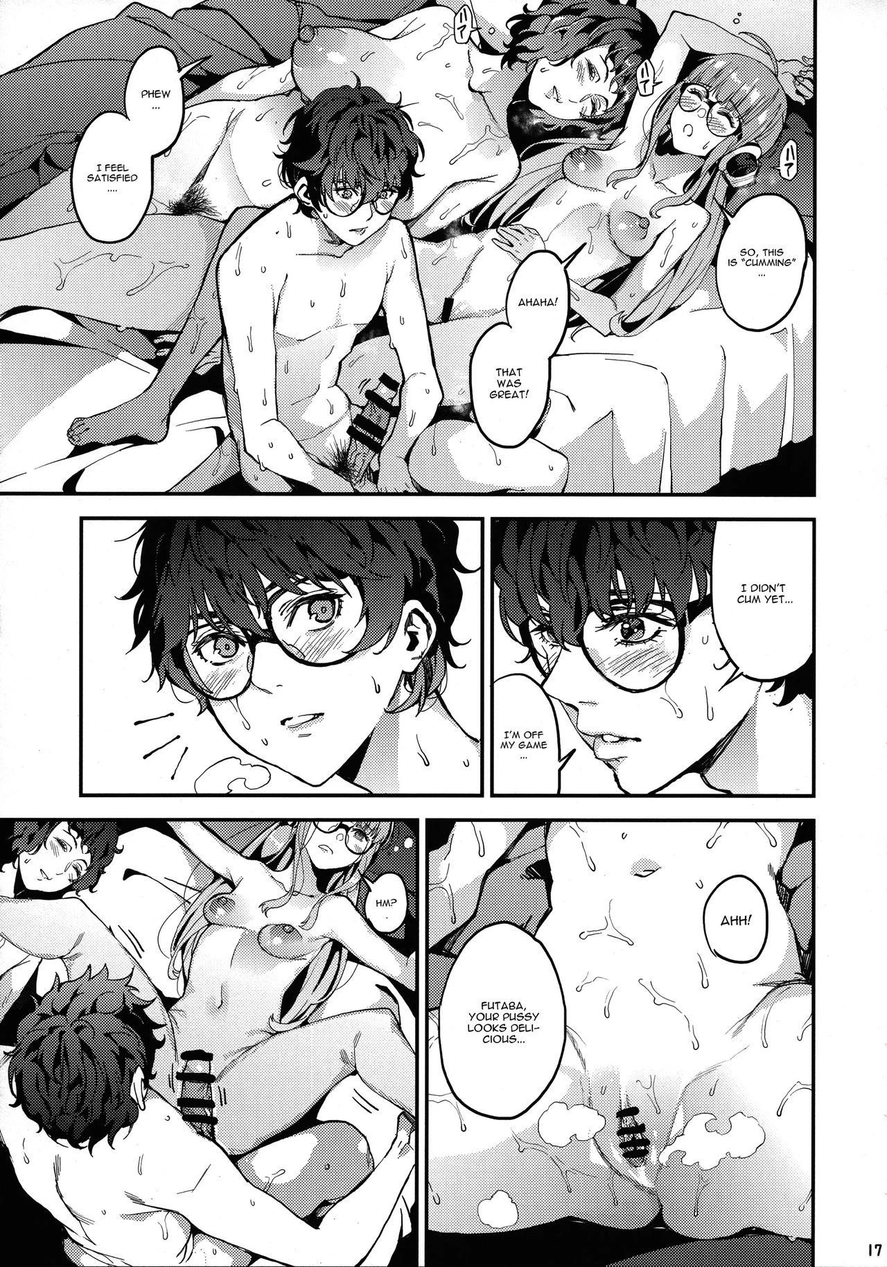 Kawakami-sensei and Futaba's Secret Private Class porn comic picture 17