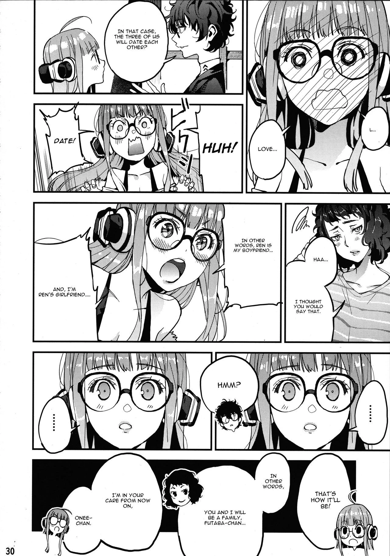 Kawakami-sensei and Futaba's Secret Private Class porn comic picture 30