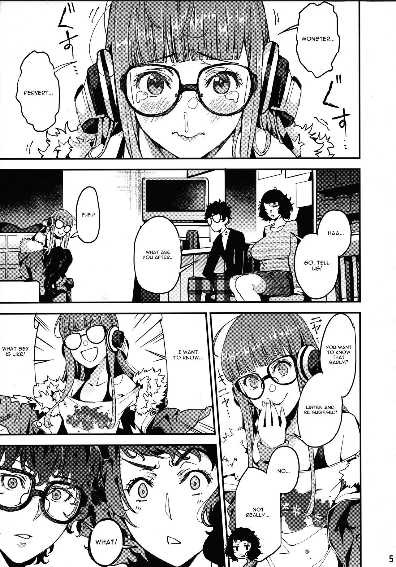 Kawakami-sensei and Futaba's Secret Private Class porn comic picture 5
