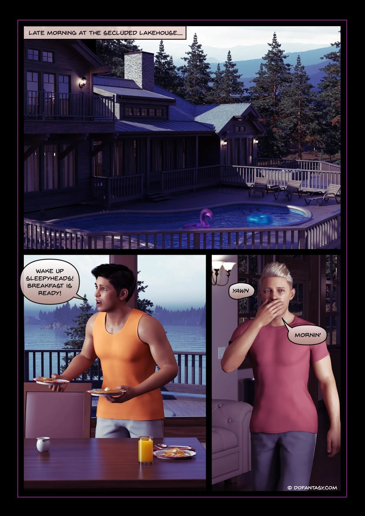 Kayla's Summer Break 3 porn comic picture 2