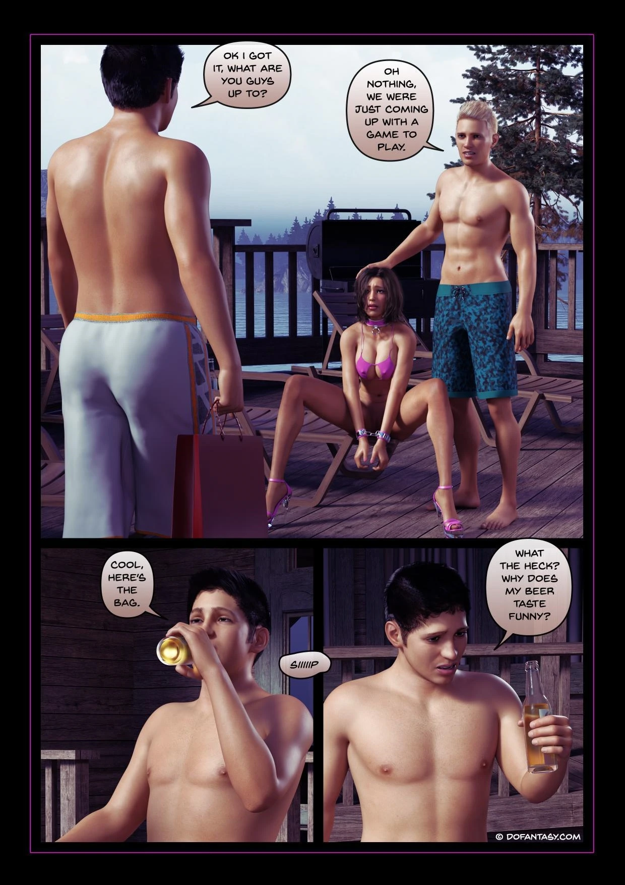 Kayla's Summer Break 4 porn comic picture 16