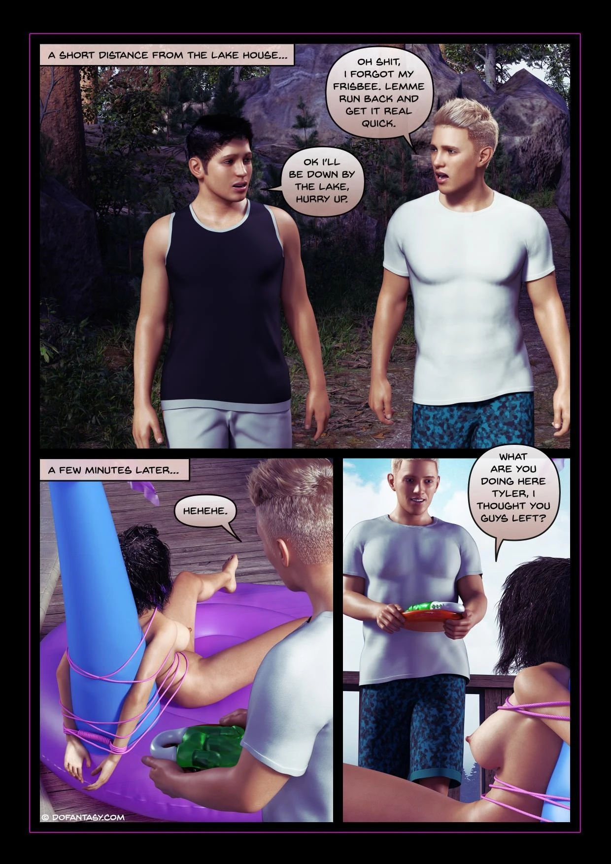 Kayla's Summer Break 4 porn comic picture 44