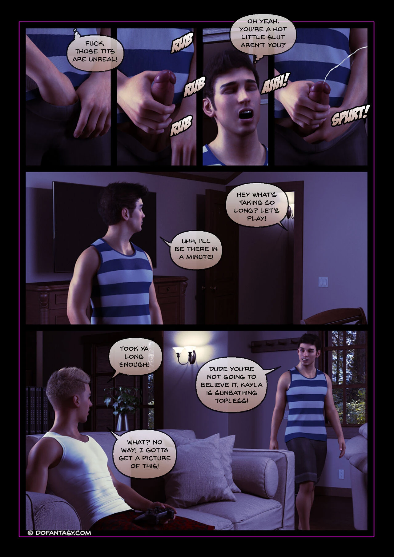 Kayla's Summer Break porn comic picture 17