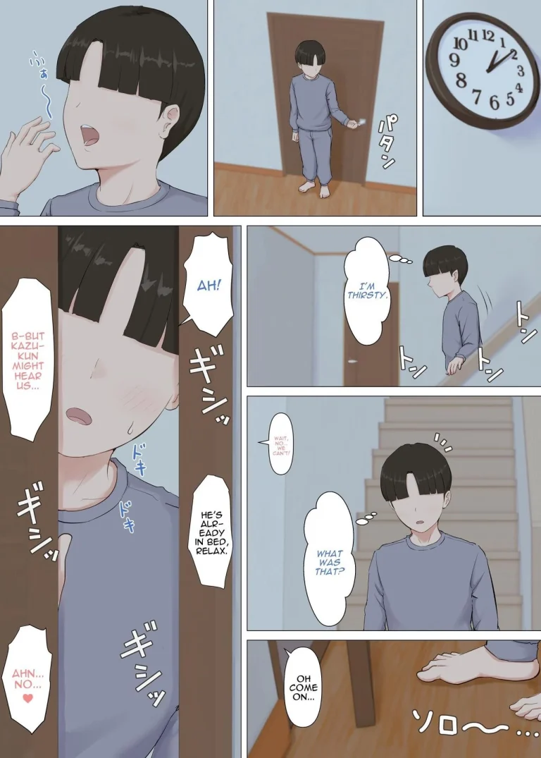 Kazu-kun to mama porn comic picture 31