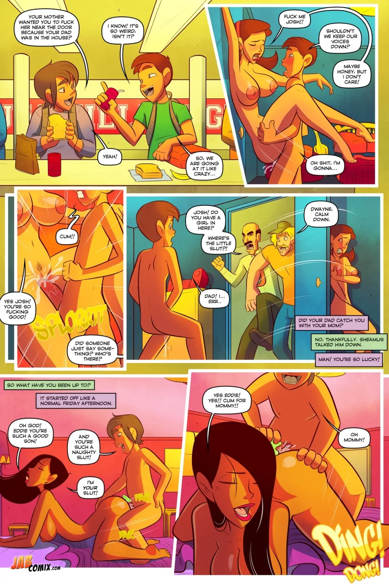 Keeping It Up With Joneses 3 porn comic picture 4