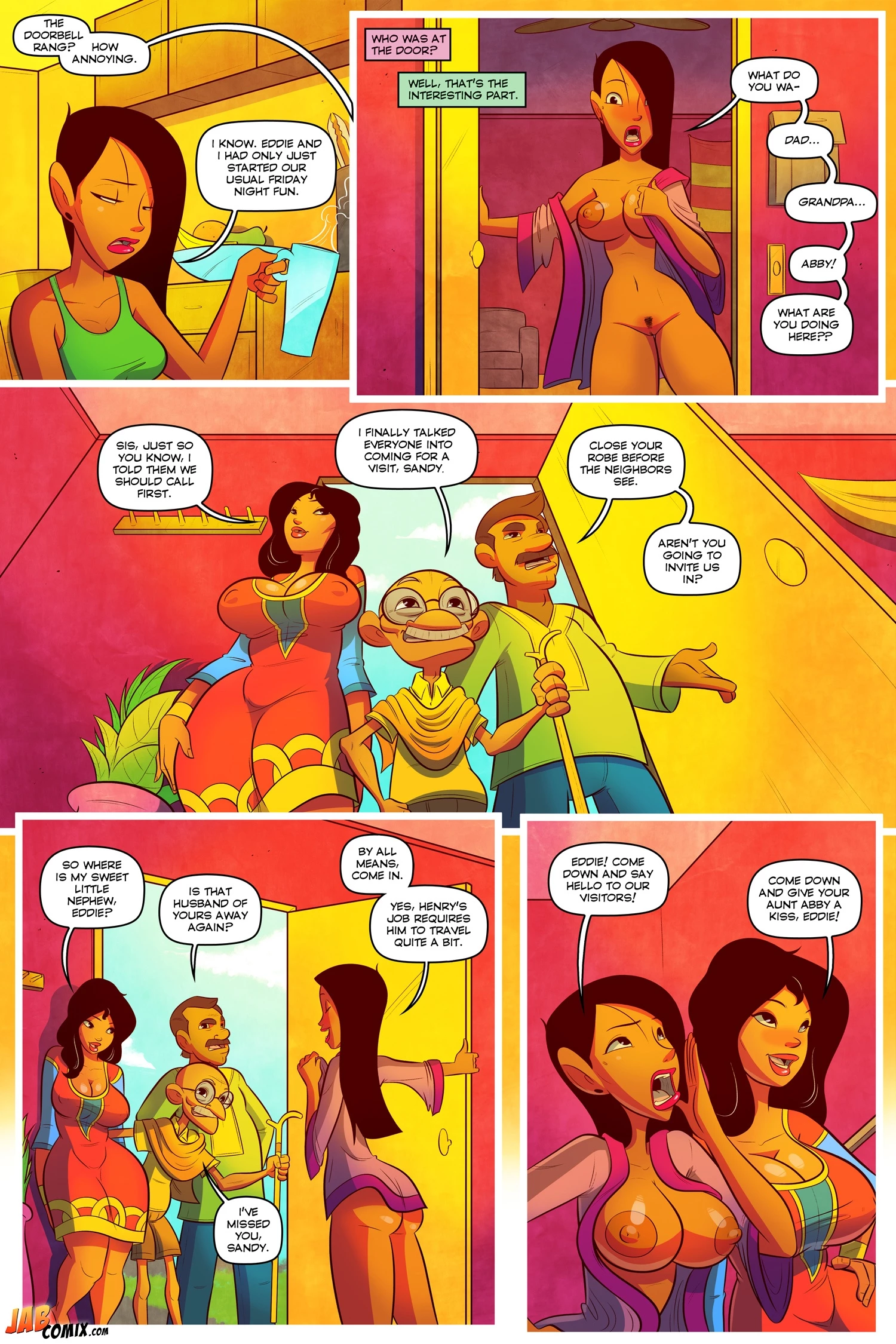 Keeping It Up With Joneses 3 porn comic picture 5