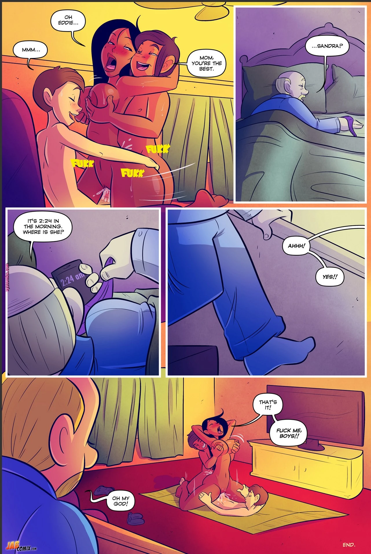 Keeping It Up With Joneses 4 porn comic picture 22