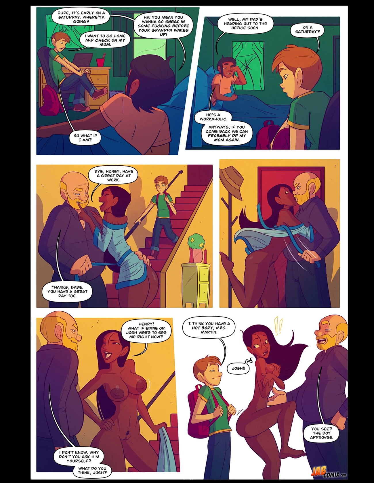 Keeping It Up With Joneses 5 porn comic picture 2