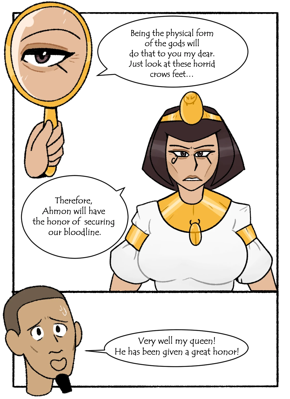 Keeping The Bloodline porn comic picture 3