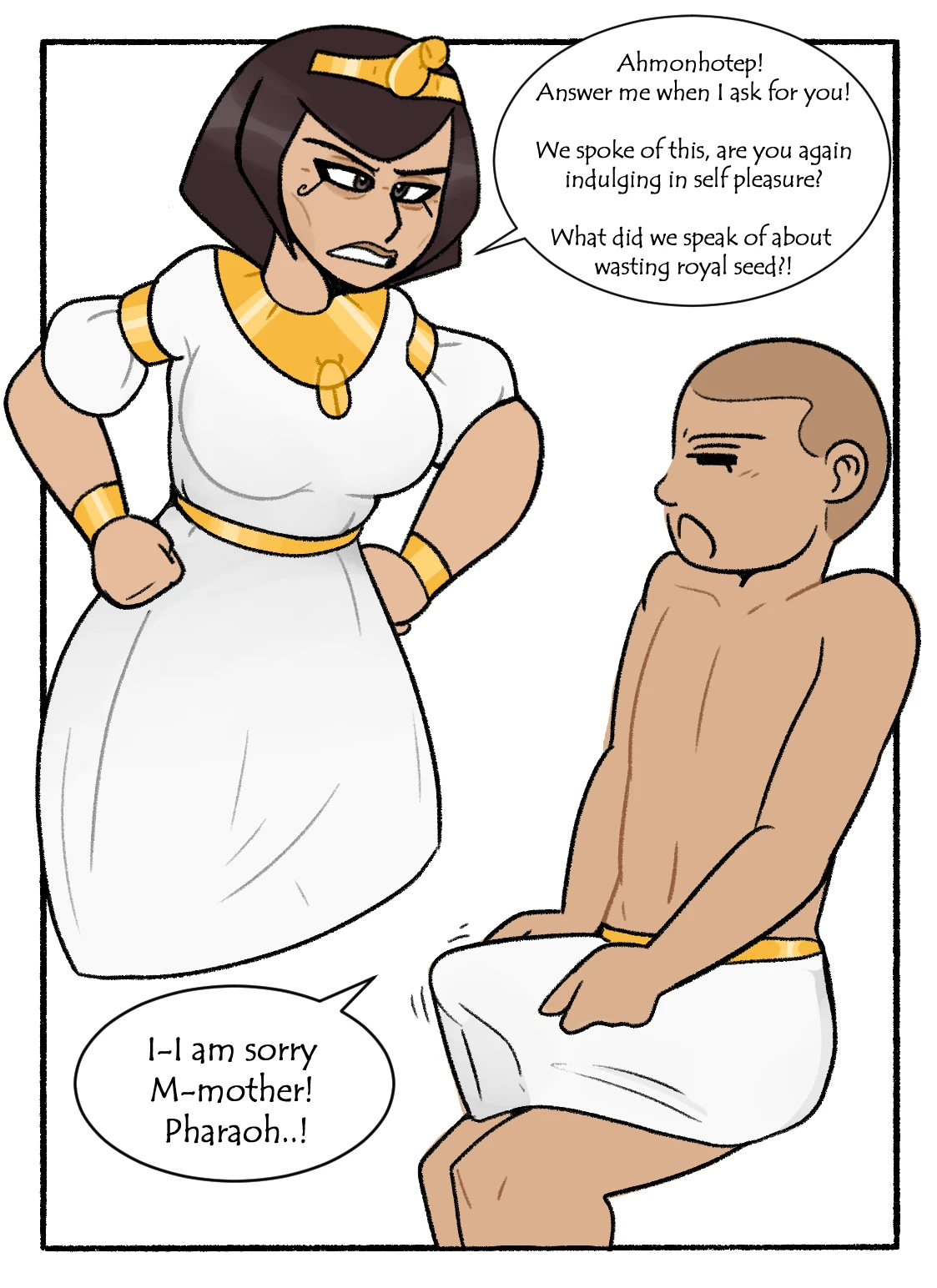 Keeping The Bloodline porn comic picture 6