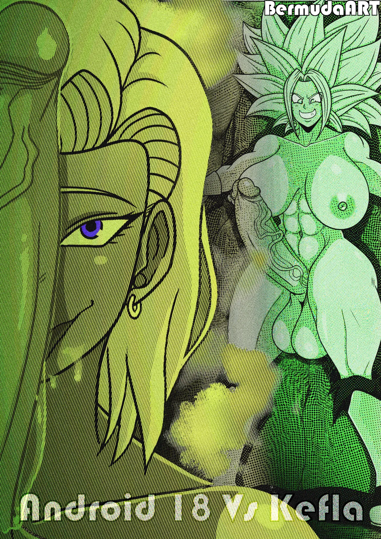 Kefla vs Android 18 porn comic picture 1