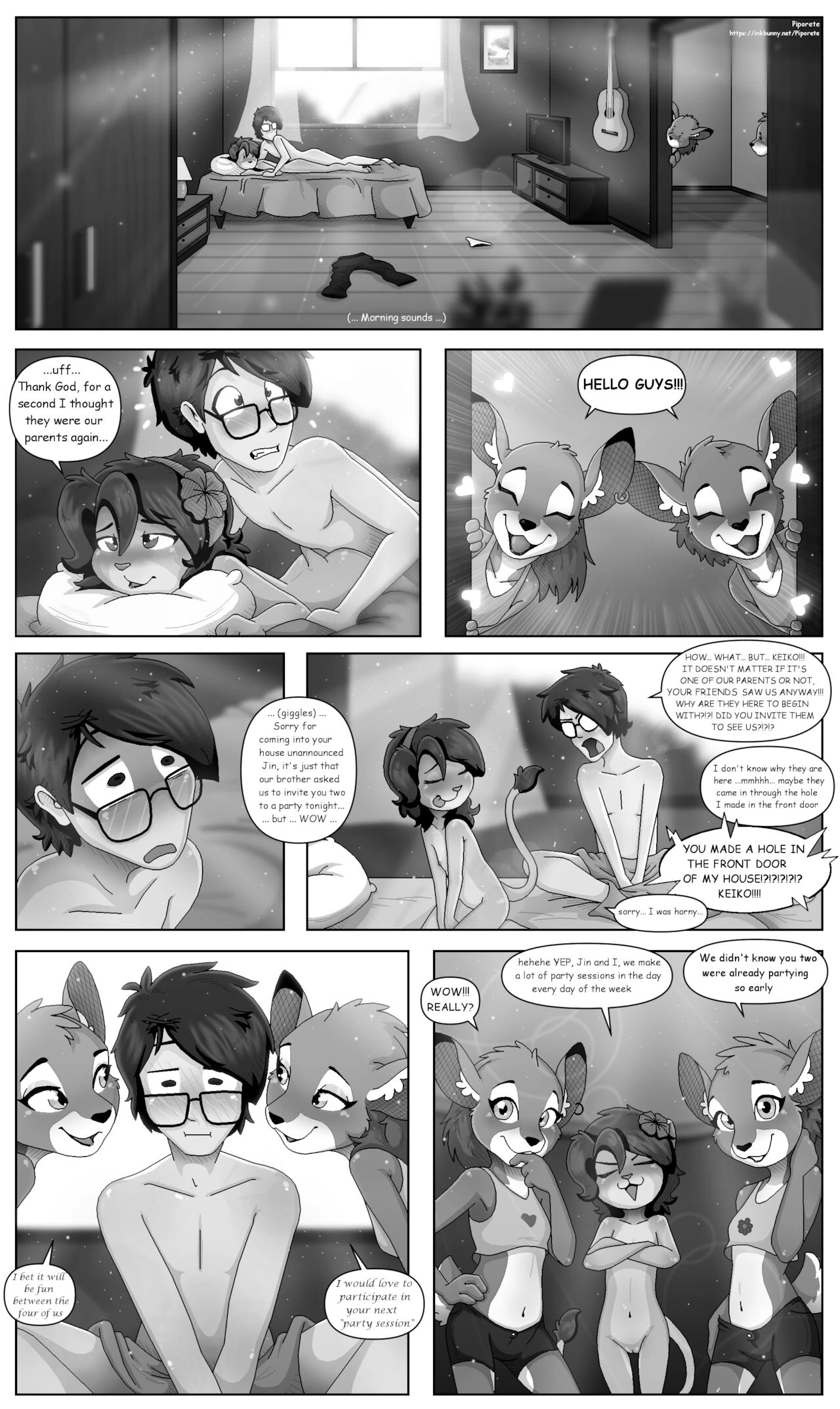 Keiko and Jin 3 porn comic picture 16