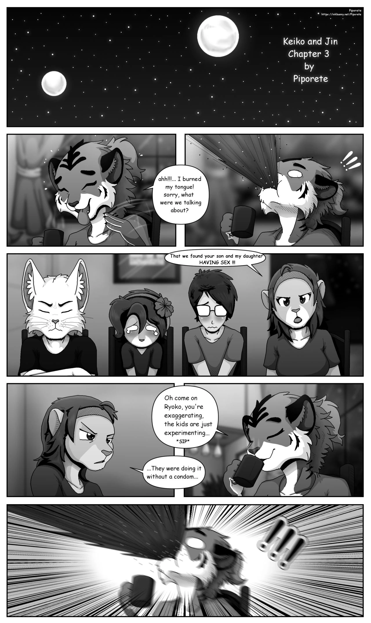 Keiko and Jin 3 porn comic picture 2