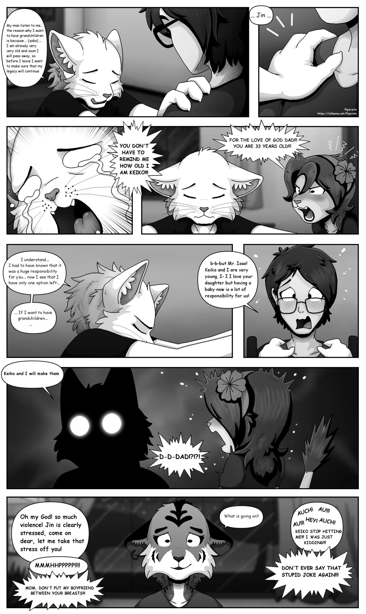 Keiko and Jin 3 porn comic picture 4