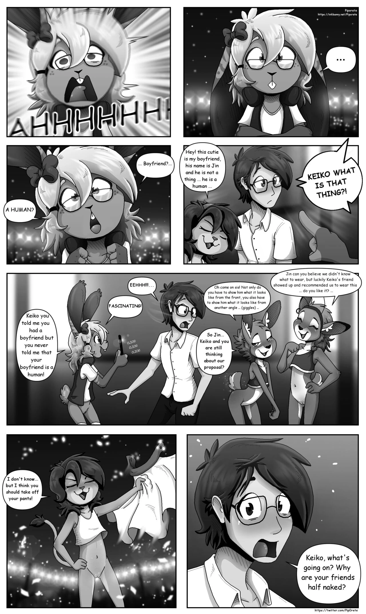 Keiko and Jin 3 porn comic picture 42