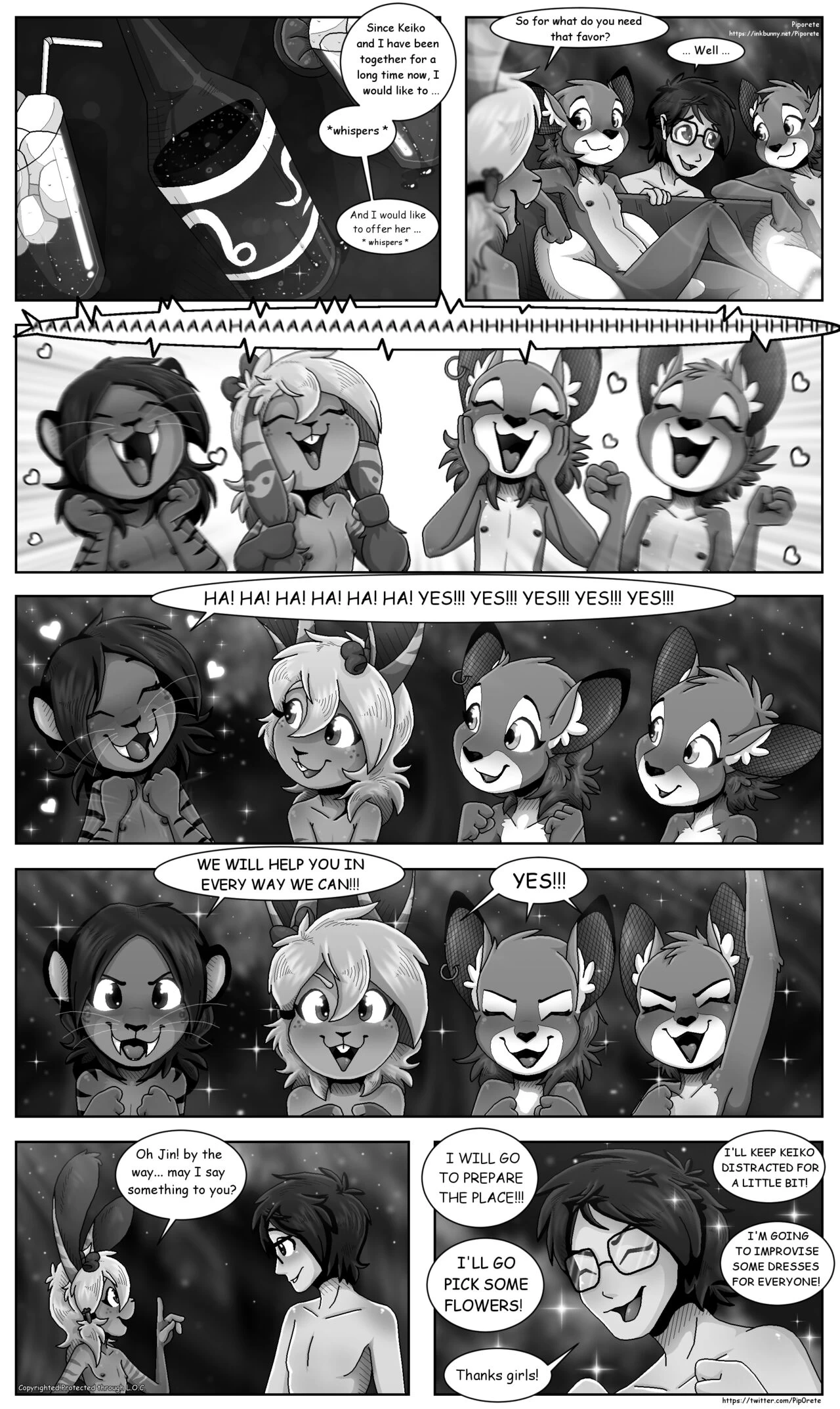 Keiko and Jin 3 porn comic picture 51