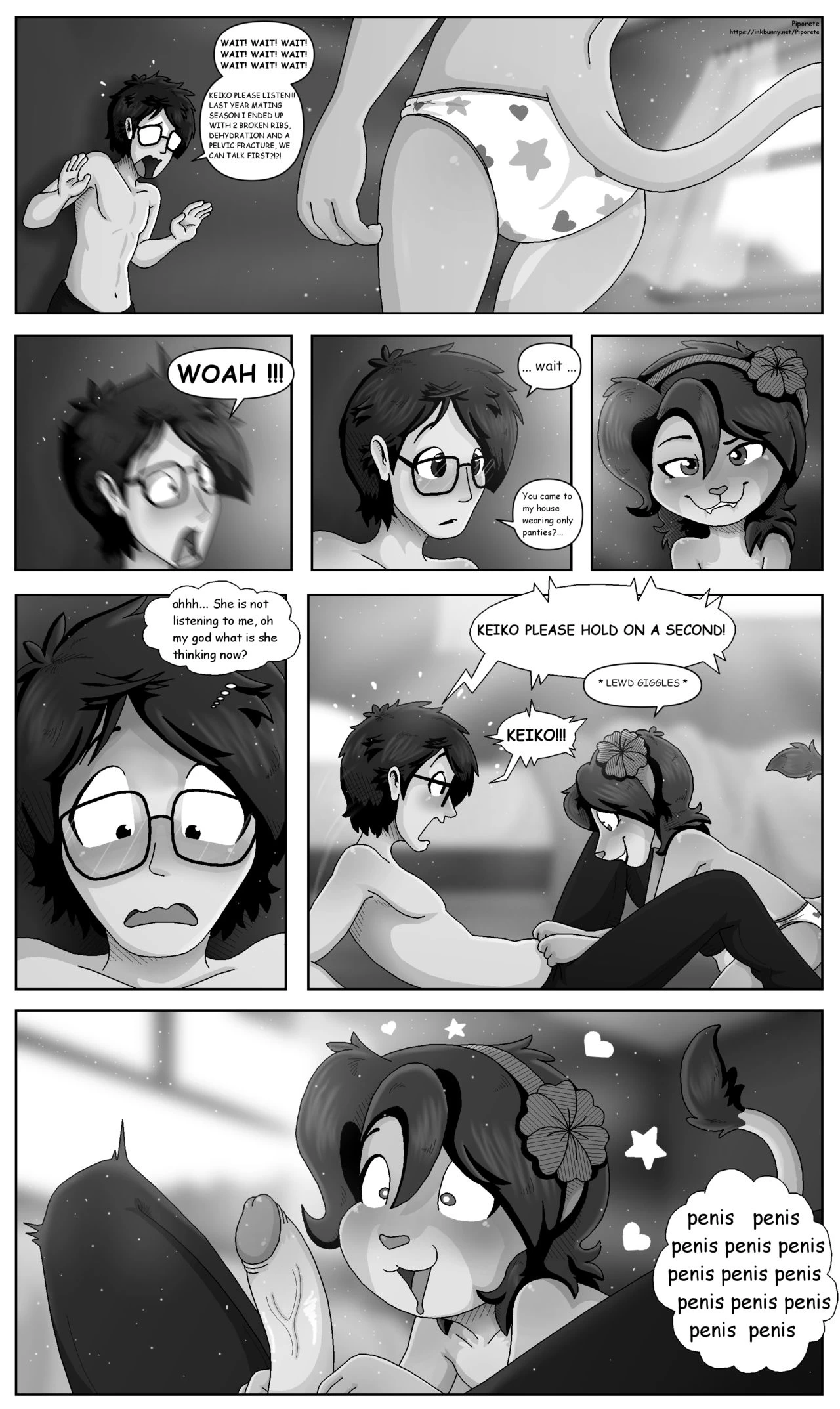 Keiko and Jin 3 porn comic picture 7