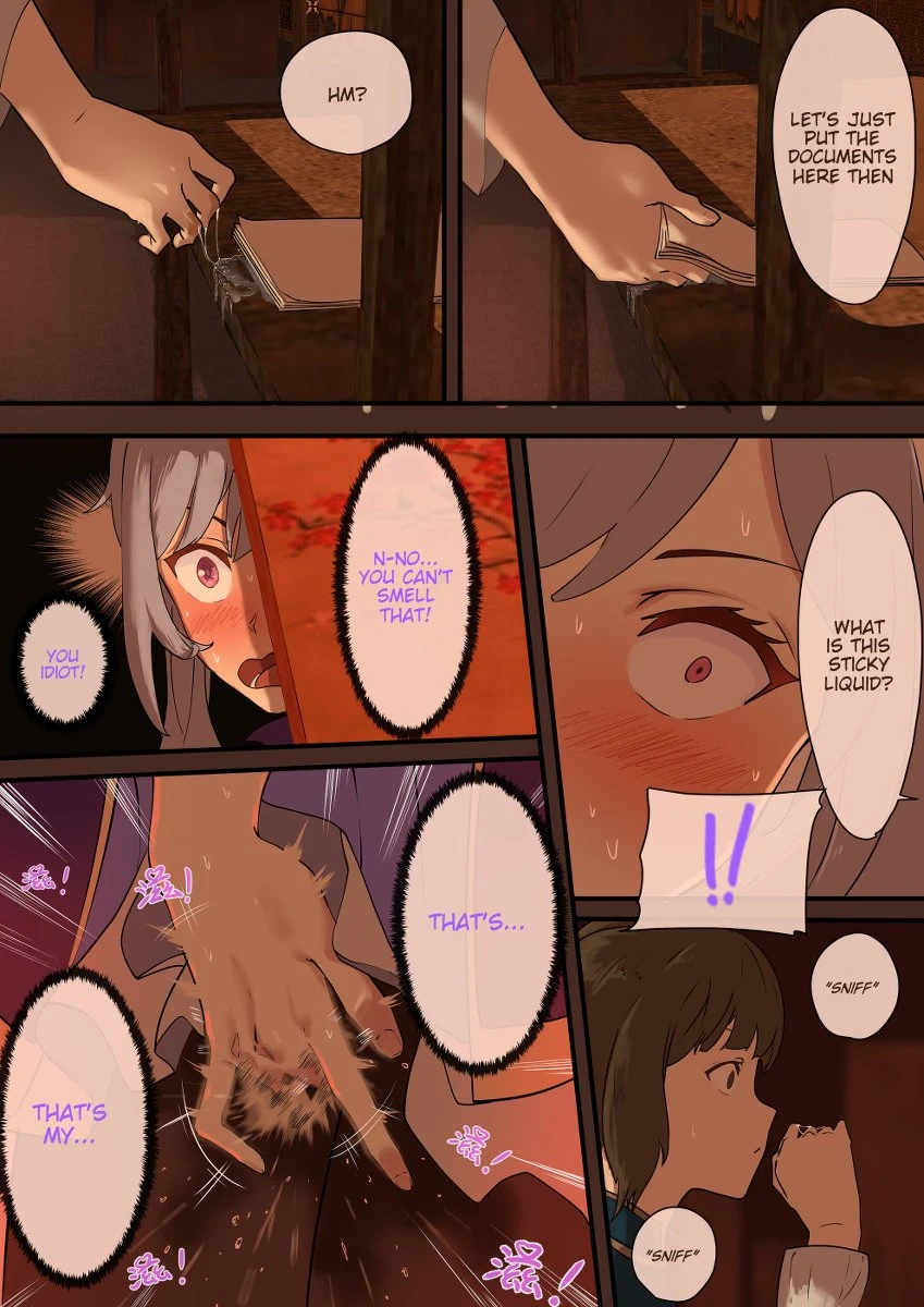Keqing+Ganyu porn comic picture 14
