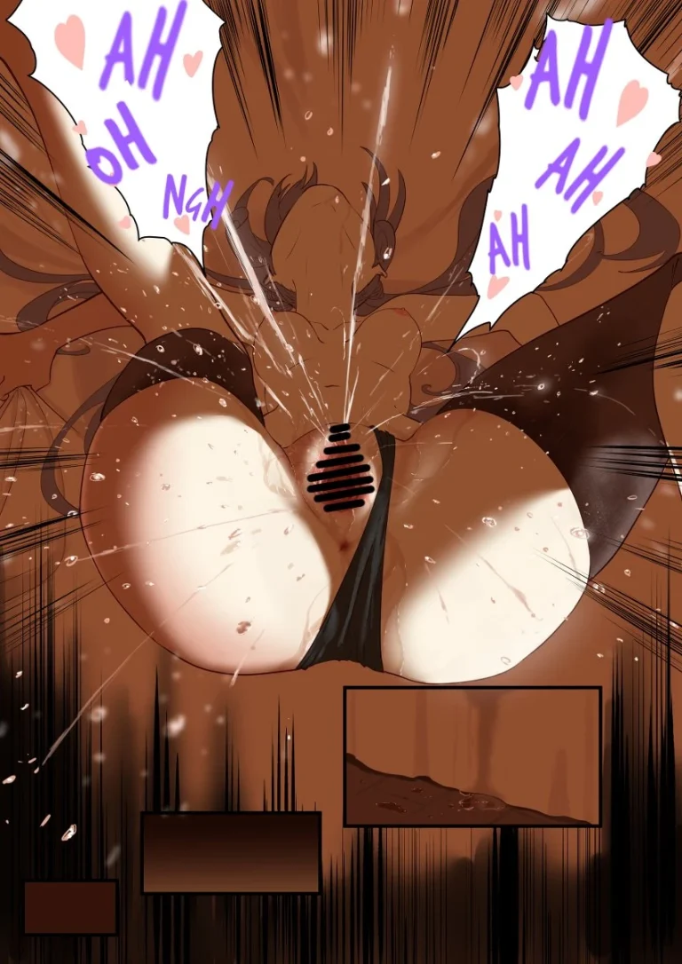 Keqing+Ganyu porn comic picture 7