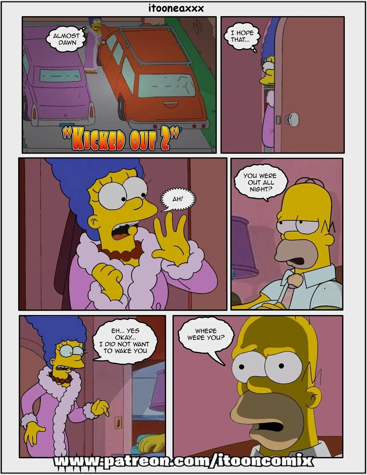 Kicked Out 2 porn comic picture 2