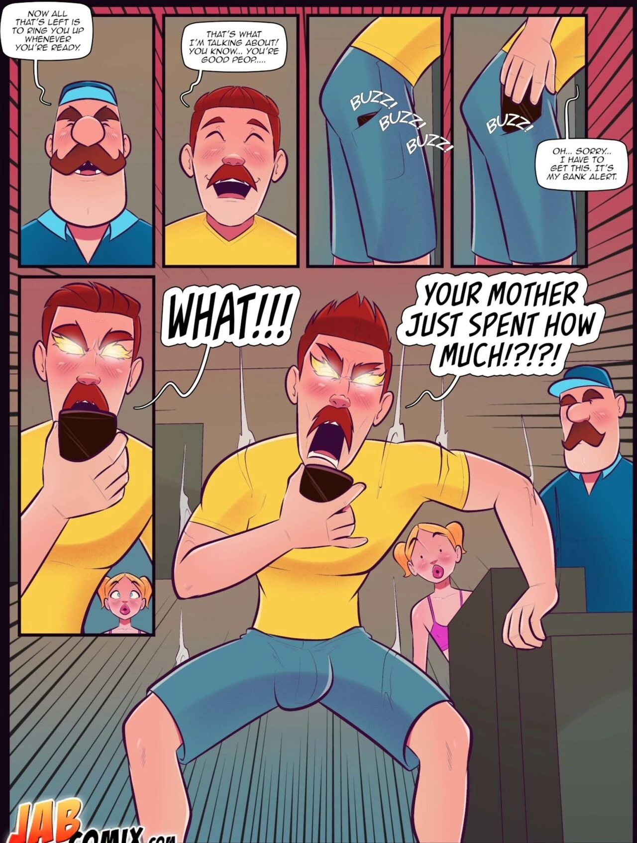 Kicking it with the Camptons 3 porn comic picture 20