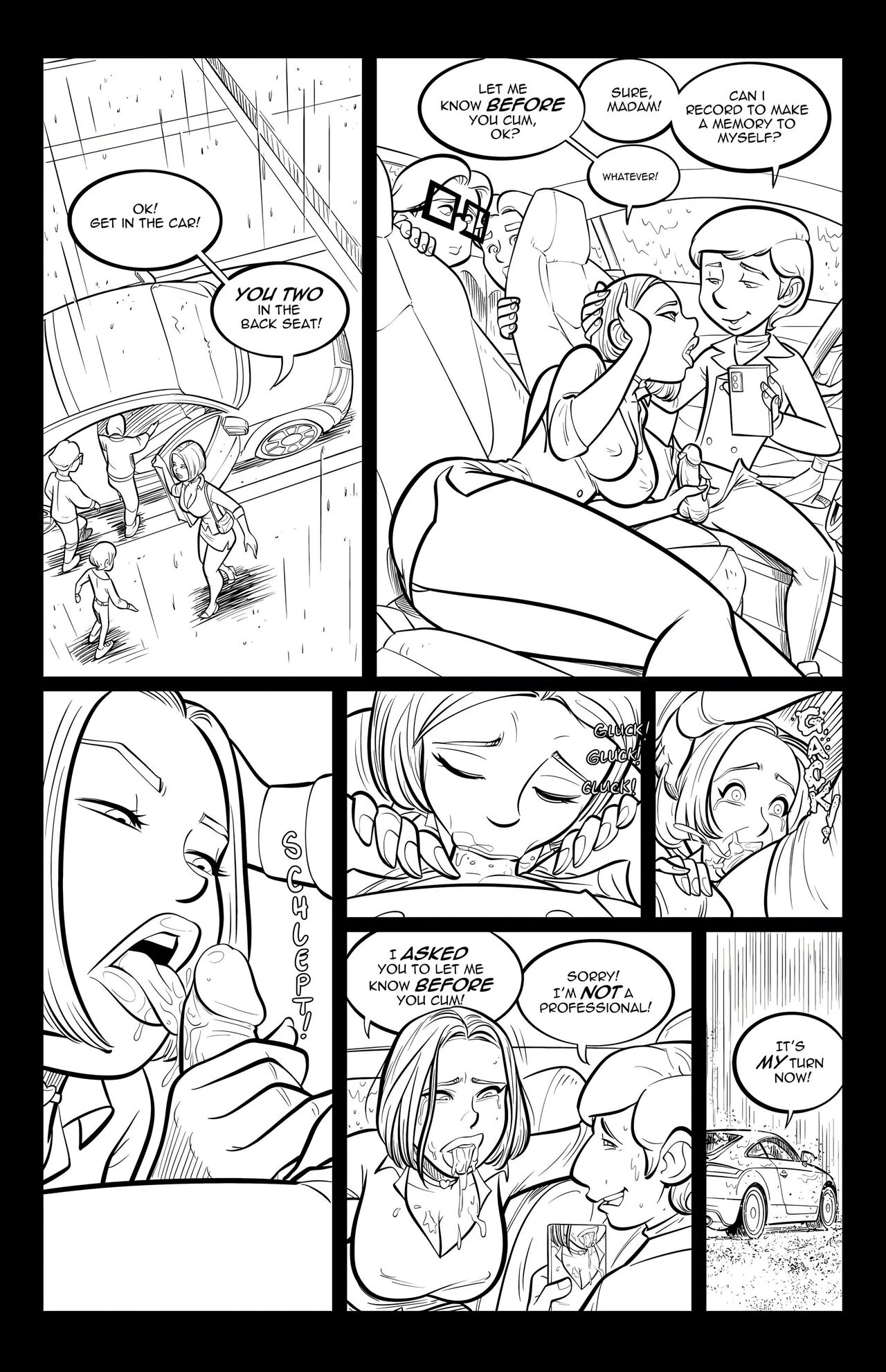 Kim Cummings porn comic picture 6