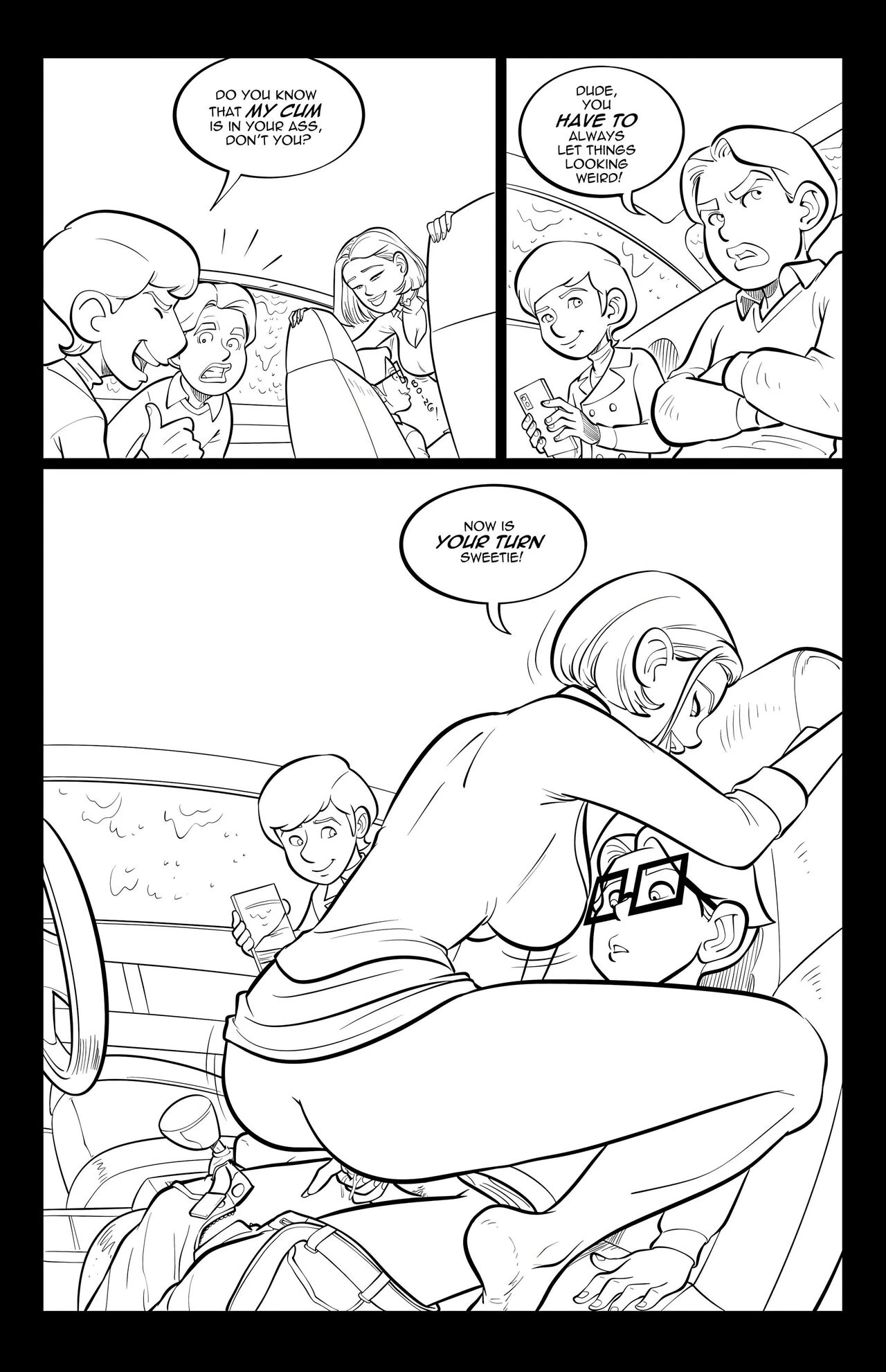 Kim Cummings porn comic picture 8