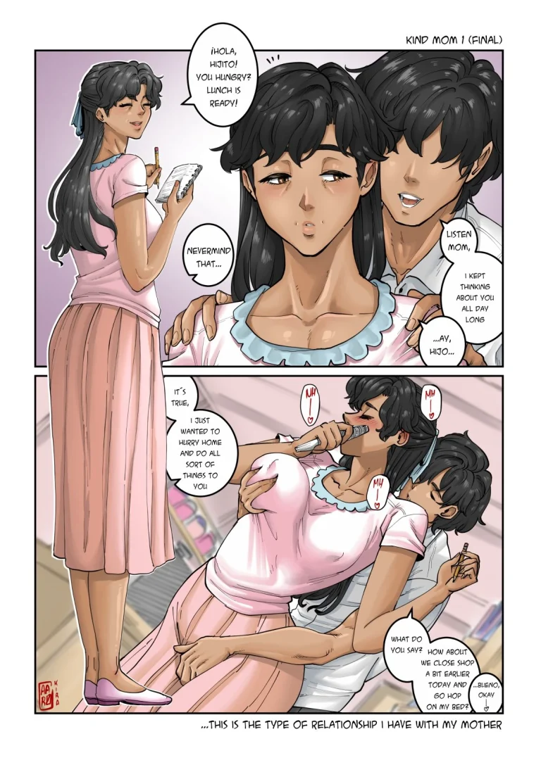 Kind mom porn comic picture 2
