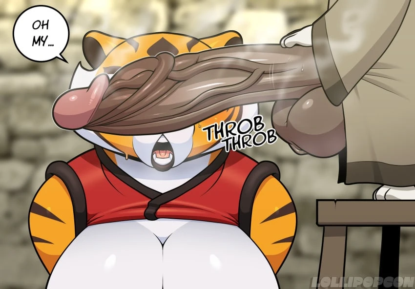 King Fu Tigress porn comic picture 3