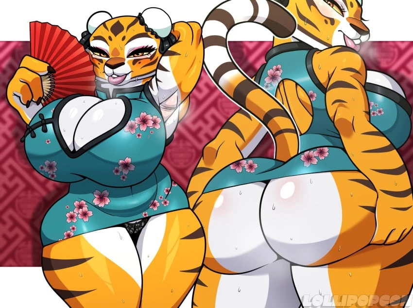 King Fu Tigress porn comic picture 6