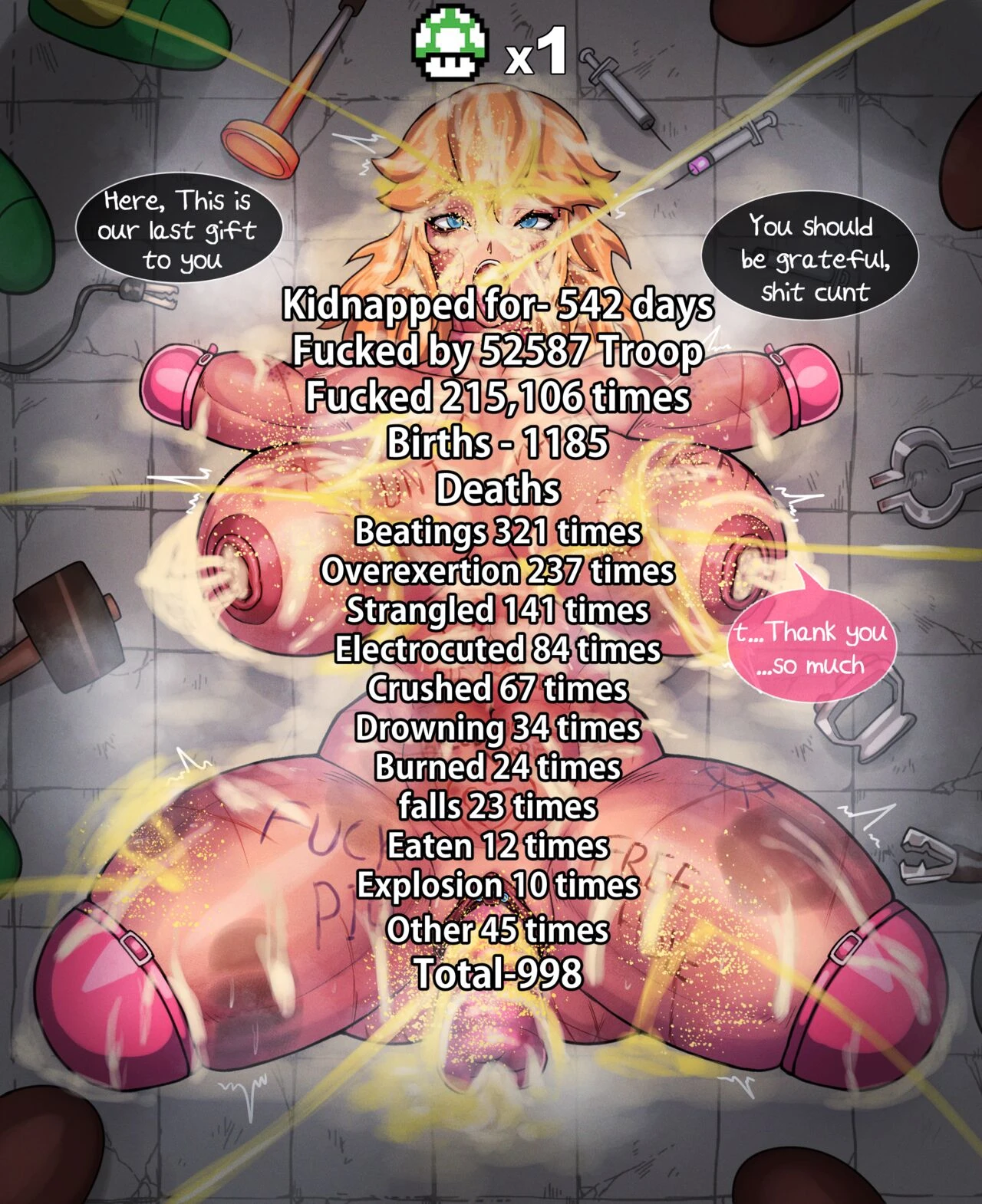 [Kingbang] Princess Peach (Super Mario Bros.) porn comic picture 38