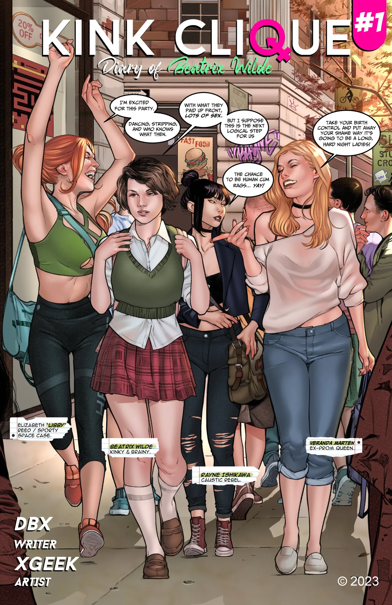 Kink Clique porn comic picture 1