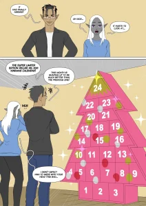 Kinkmas Calendar porn comic picture 1