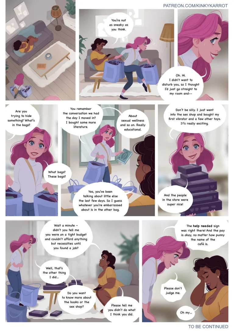 Kinky Karrot porn comic picture 10
