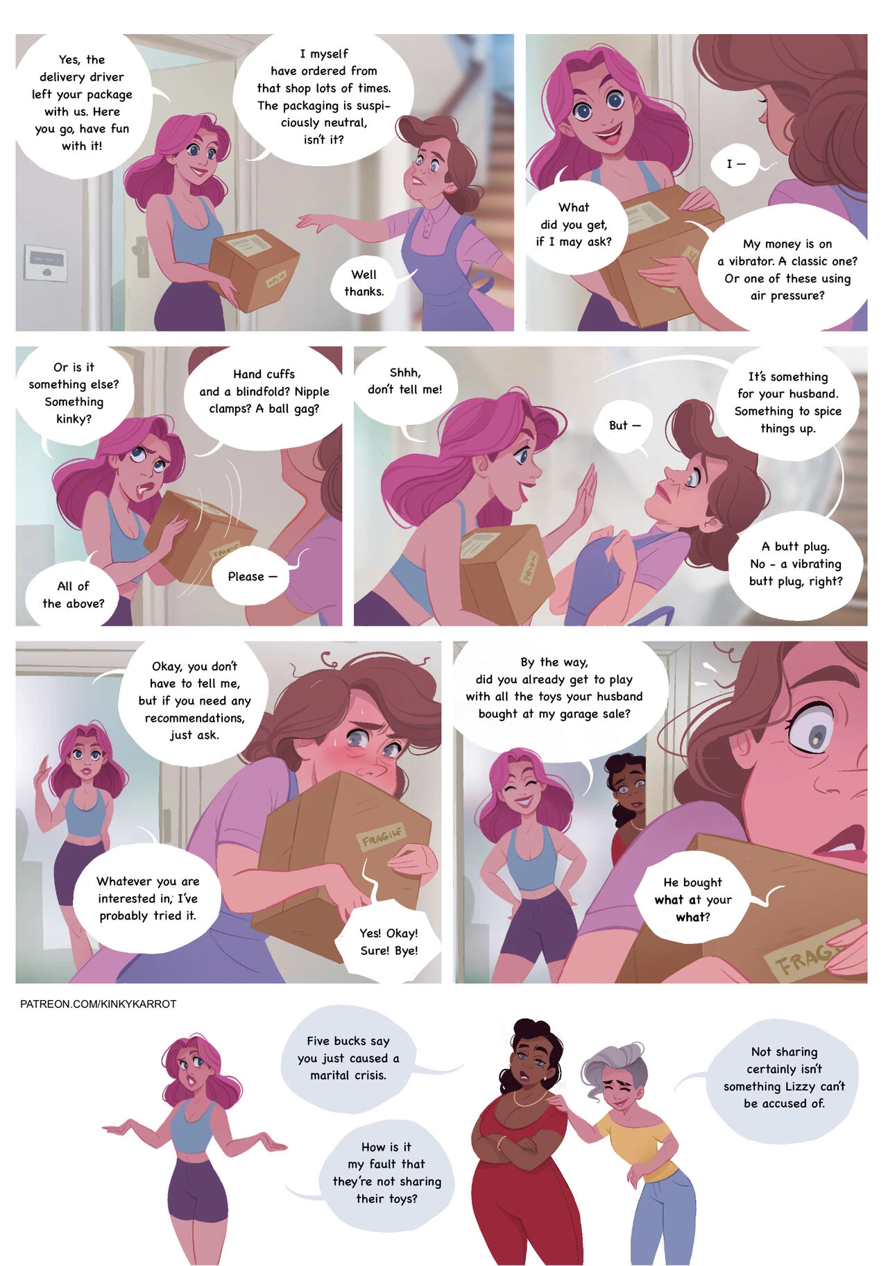 Kinky Karrot porn comic picture 2