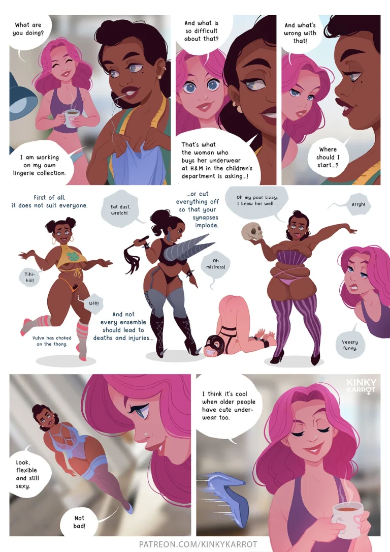 Kinky Karrot porn comic picture 22