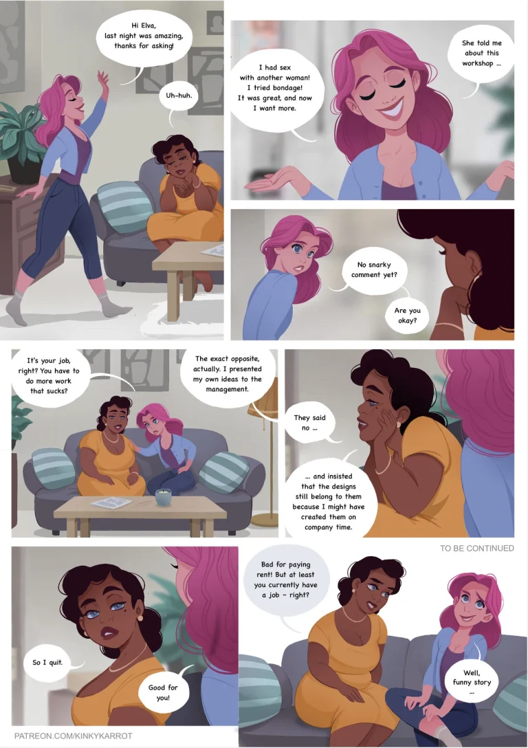 Kinky Karrot porn comic picture 27