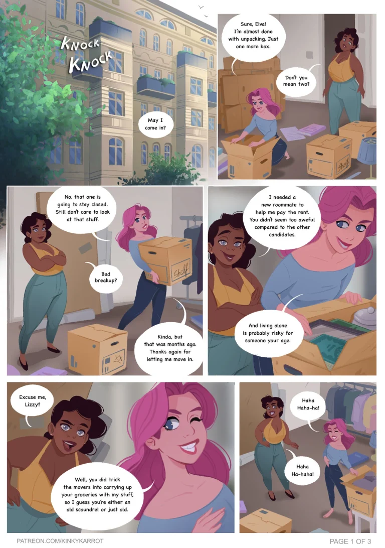 Kinky Karrot porn comic picture 3