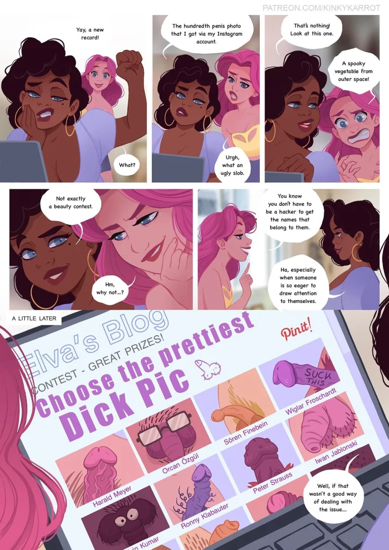 Kinky Karrot porn comic picture 35