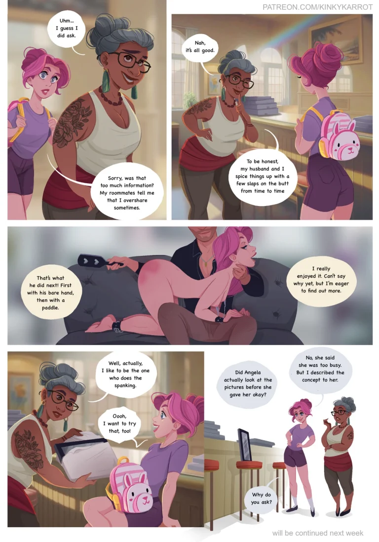 Kinky Karrot porn comic picture 37