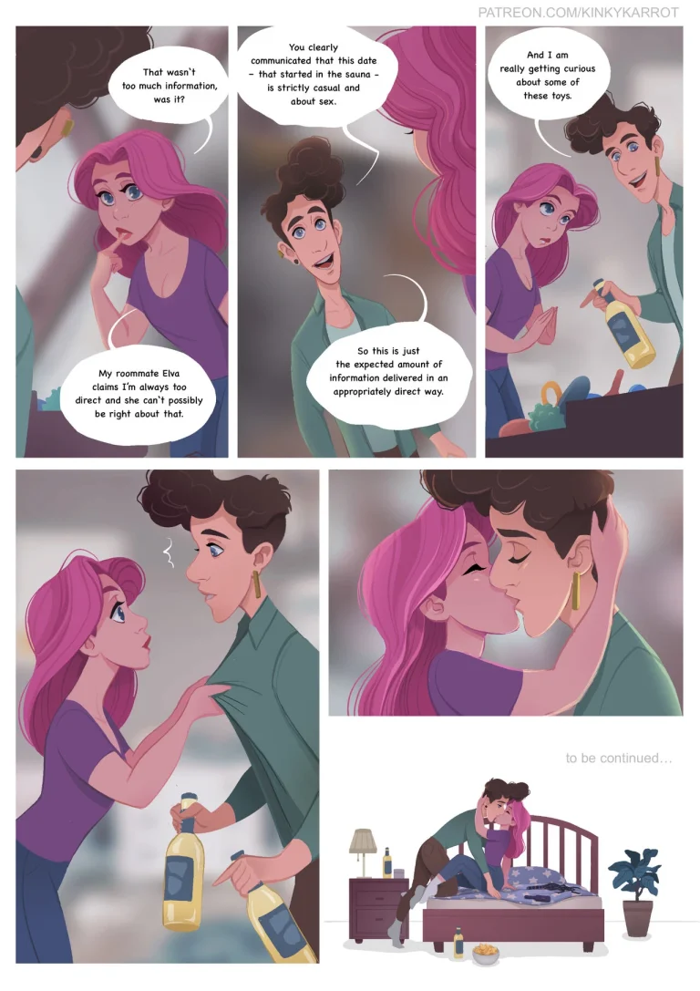 Kinky Karrot porn comic picture 45