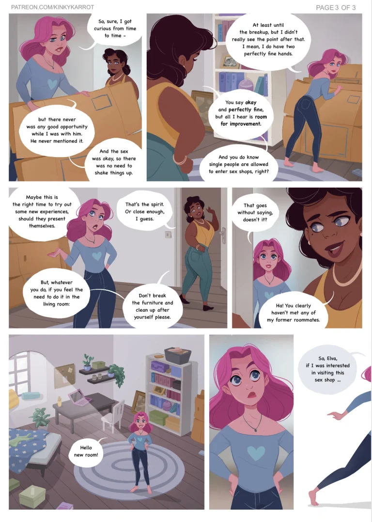 Kinky Karrot porn comic picture 6