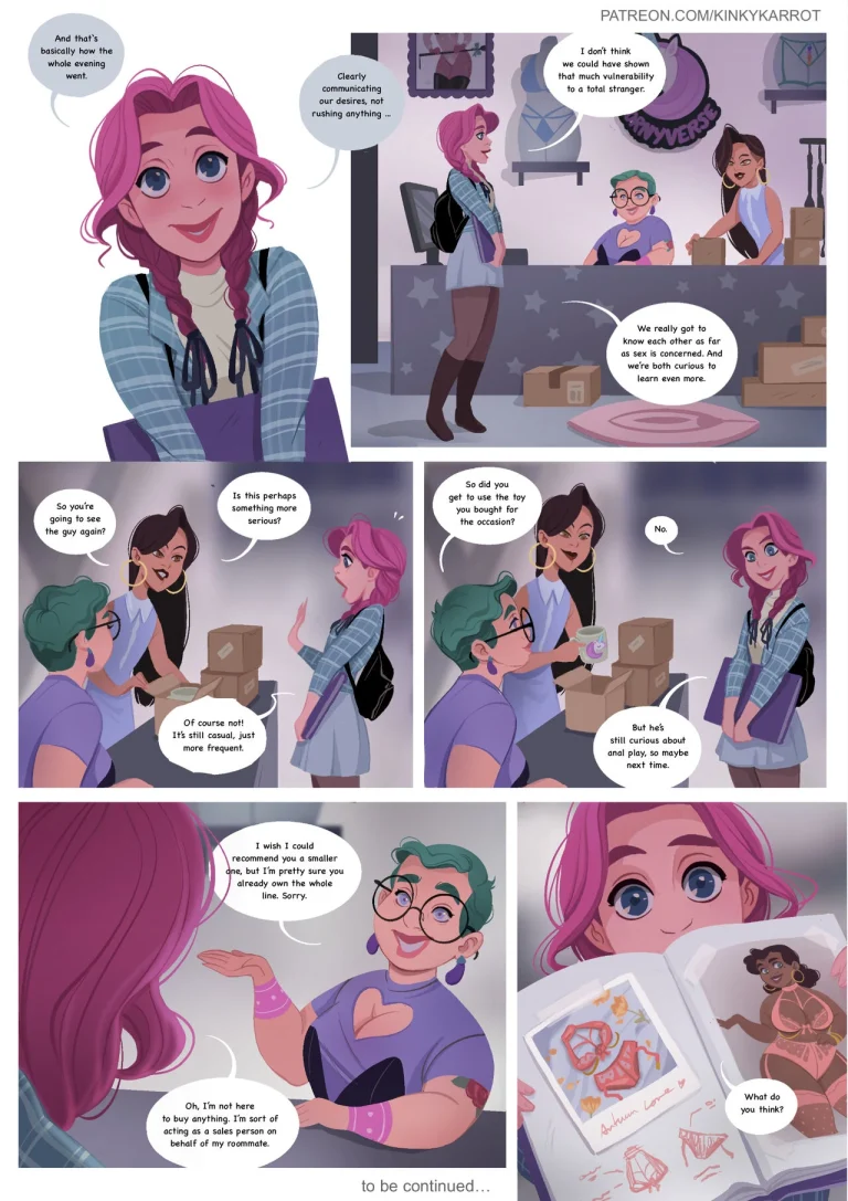 Kinky Karrot porn comic picture 61