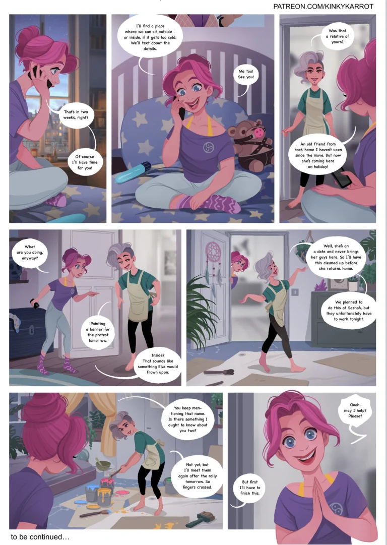 Kinky Karrot porn comic picture 63