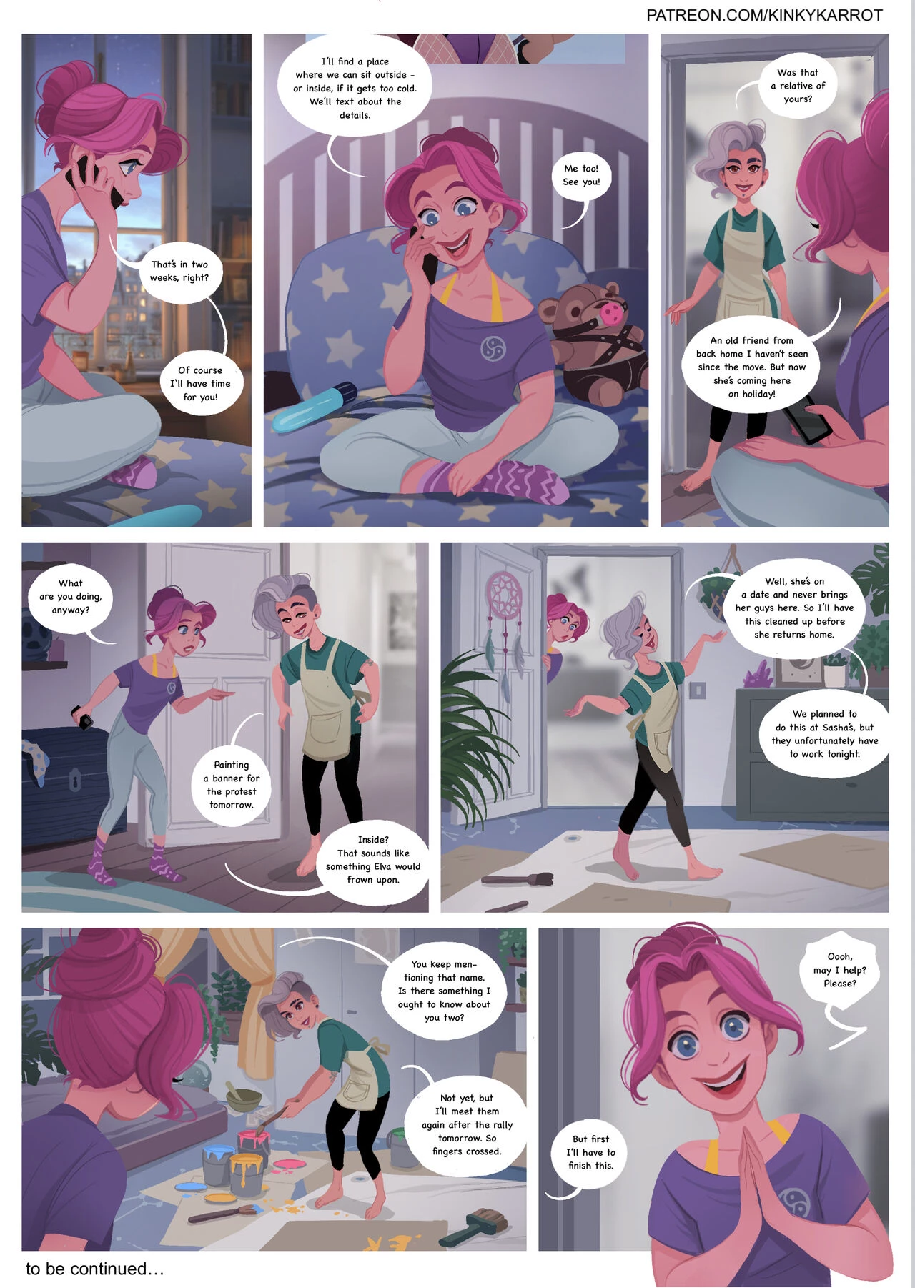 Kinky Karrot porn comic picture 63