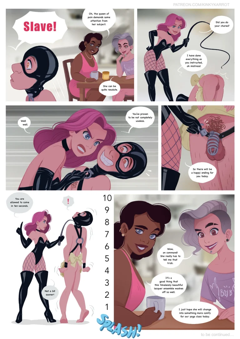 Kinky Karrot porn comic picture 77