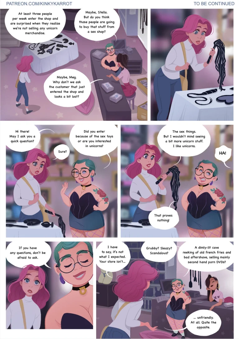 Kinky Karrot porn comic picture 8
